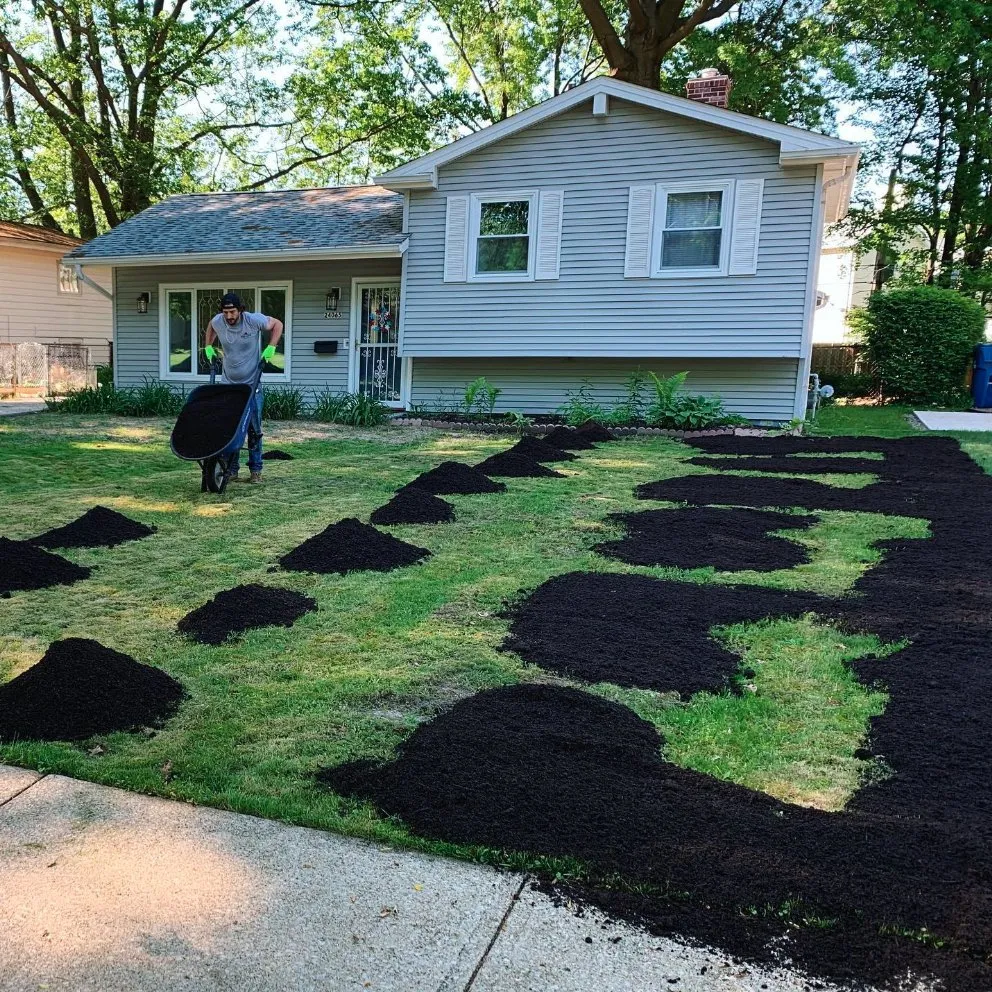 Affordable landscaping services in Berea, OH by Precise Lawn Care