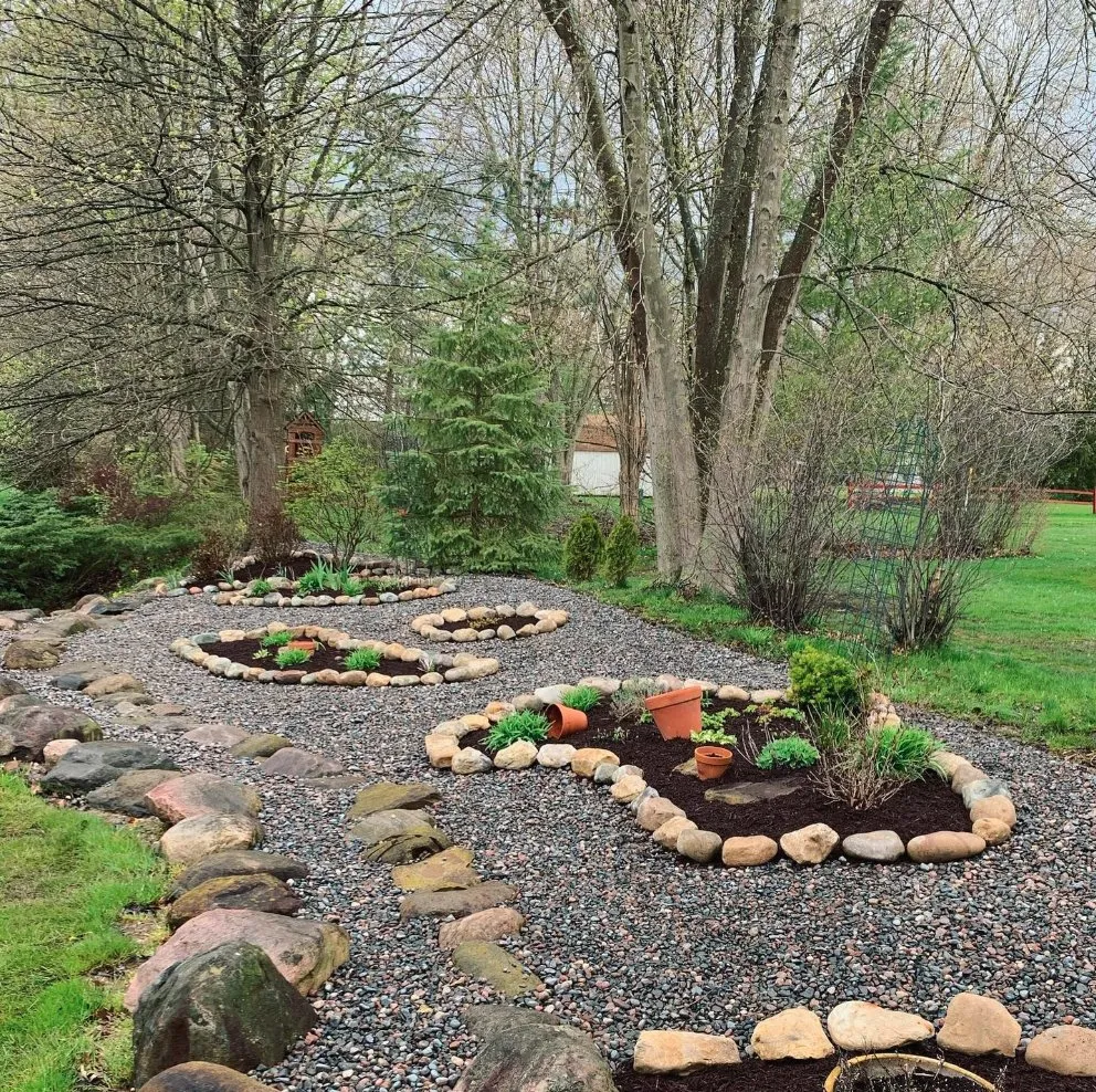 Expert garden landscaping in Berea, OH by Precise Lawn Care