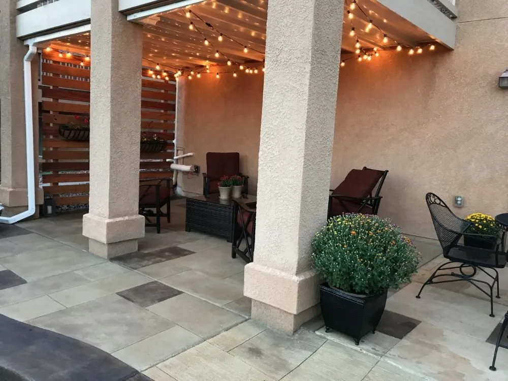 Custom garden landscaping in Colorado Springs, CO - Precision Construction Services