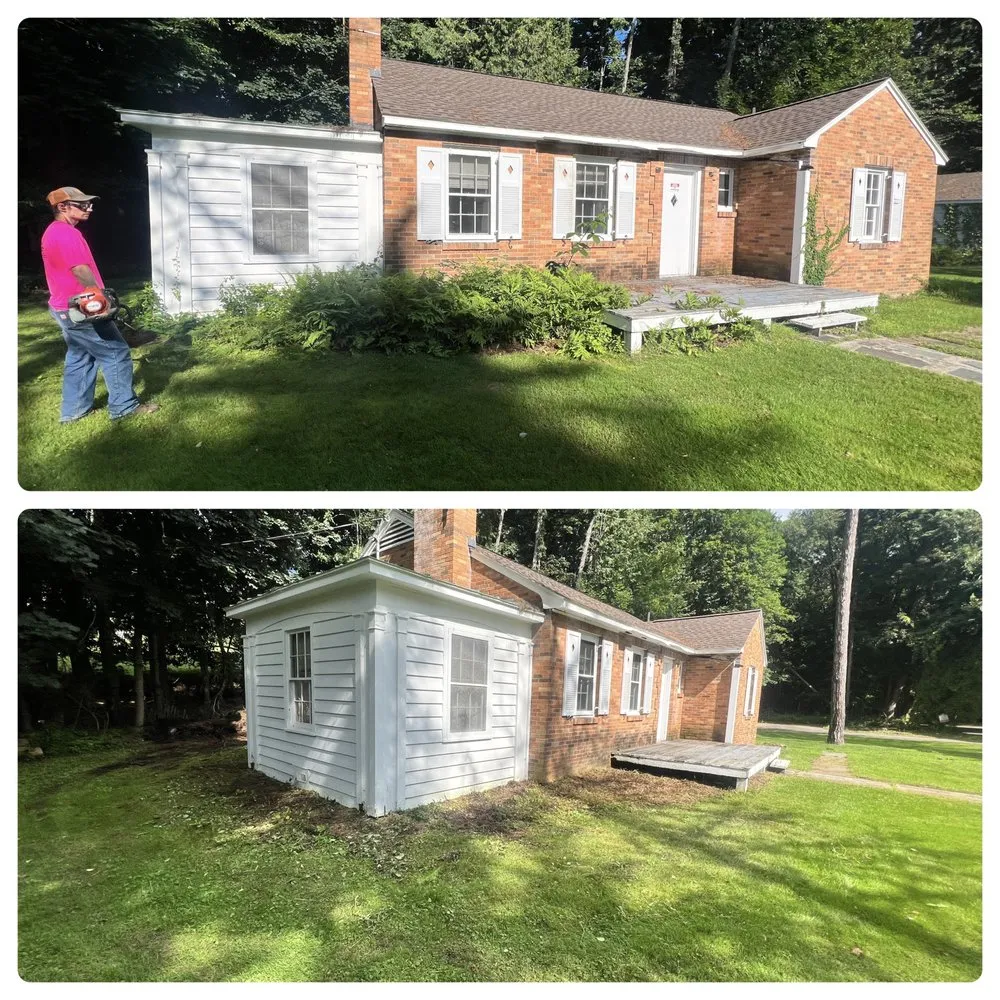 Custom landscape installation with custom design in Hagaman, NY by Precision Cuts Lawn & Garden