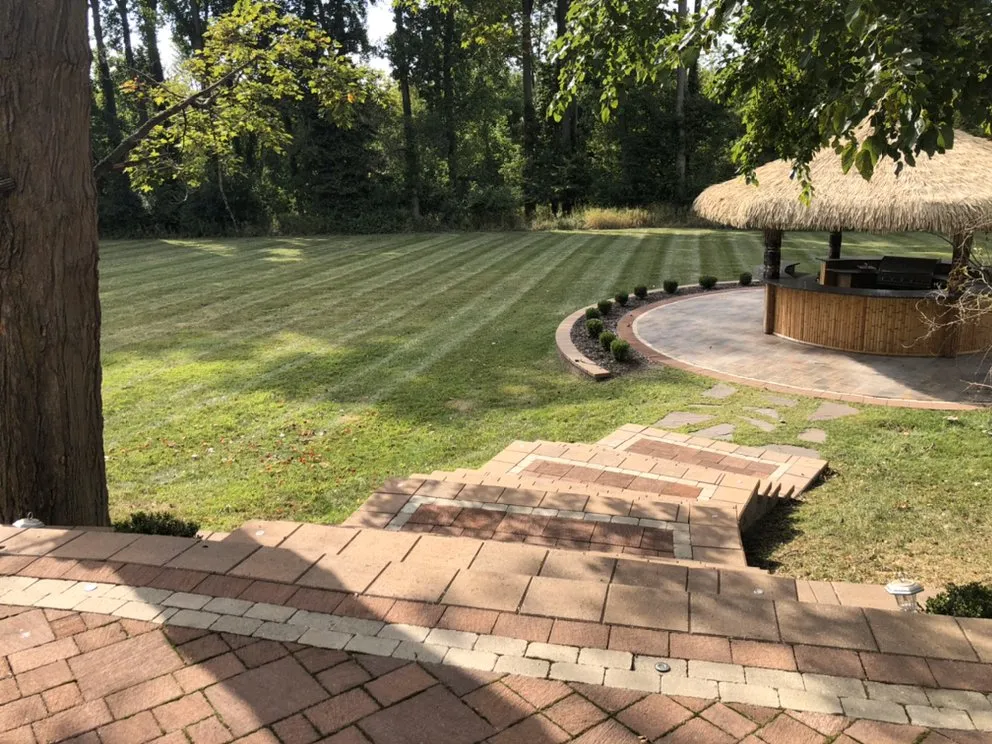 Custom garden landscaping in Plymouth, MI - Precision Cuts Lawn And Landscaping