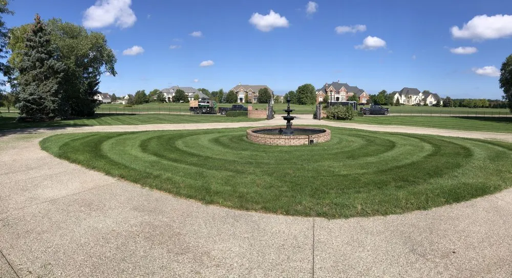 Professional residential landscaping for beautiful yards in Carmel, IN by Precision Cutz Lawn Care
