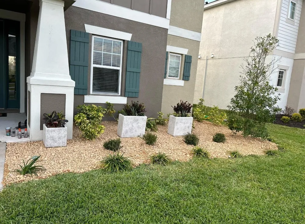 Reliable lawn mowing service with custom design across Land O' Lakes, FL - Precision Cutzz Landscaping Service