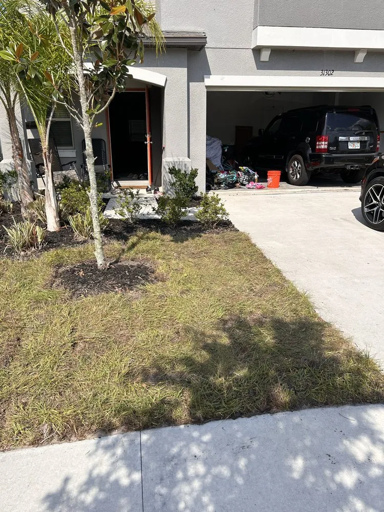 Local lawn mowing service for outdoor upgrades in Land O' Lakes, FL by Precision Cutzz Landscaping Service