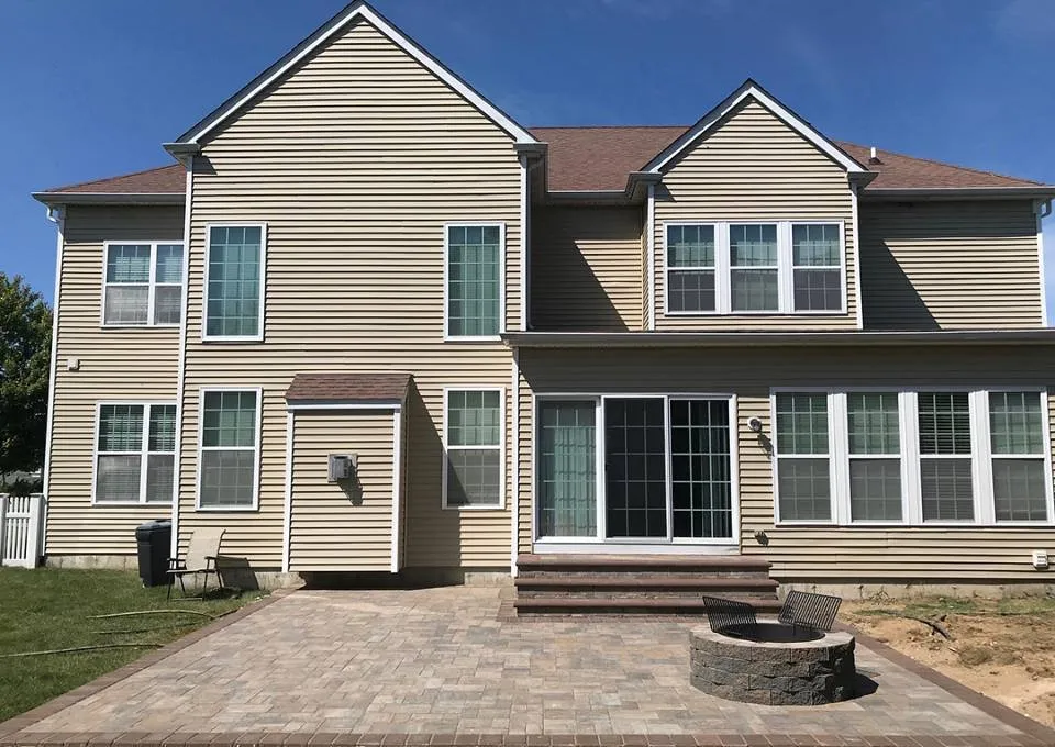 Local garden landscaping for residential properties in Bohemia, NY by Precision Enterprises