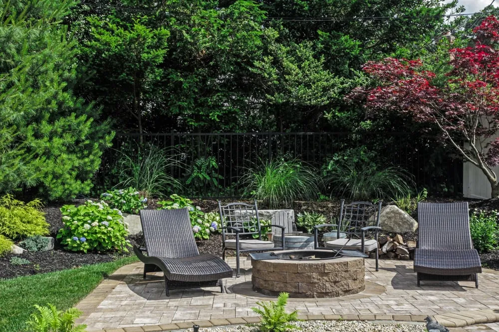 Expert outdoor landscaping in Bohemia, NY by Precision Enterprises