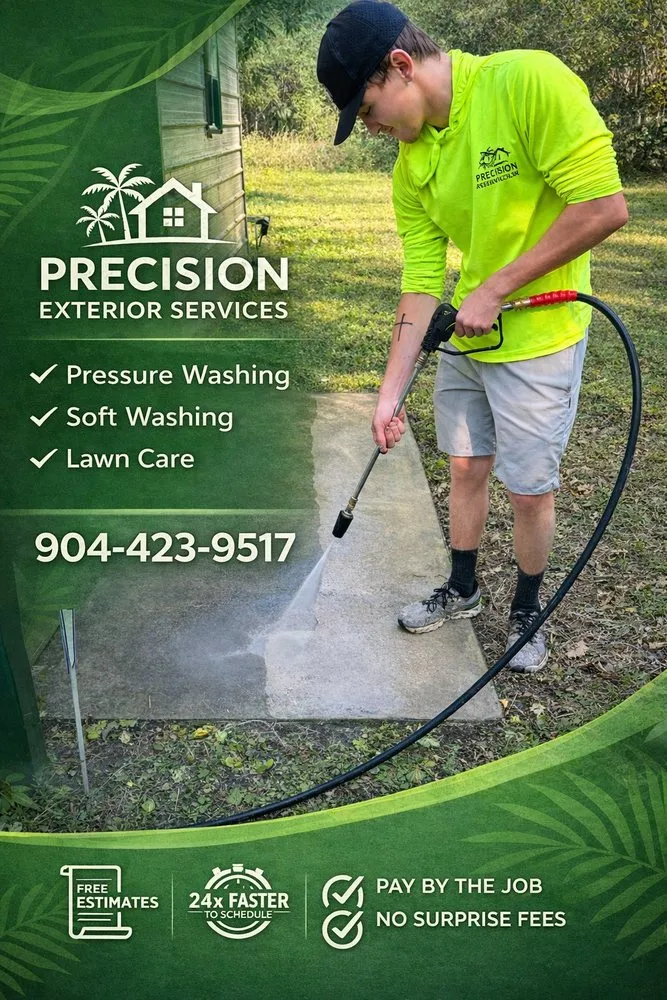 Reliable garden landscaping experts serving Ponte Vedra Beach, FL - Precision Exterior Services