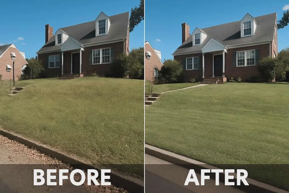 Professional landscaping services for homes in McLean, VA by Precision Facility Solutions