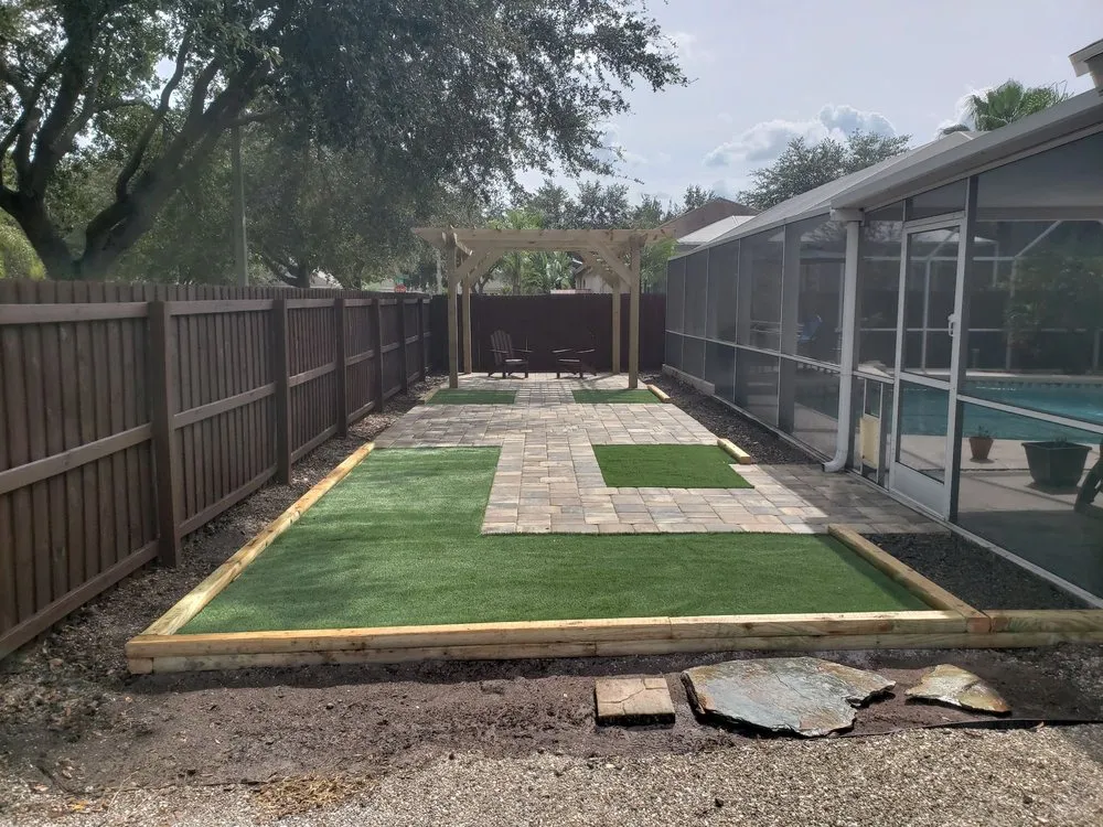 Reliable outdoor landscaping experts serving Gibsonton, FL - Precision Fence and Landscaping