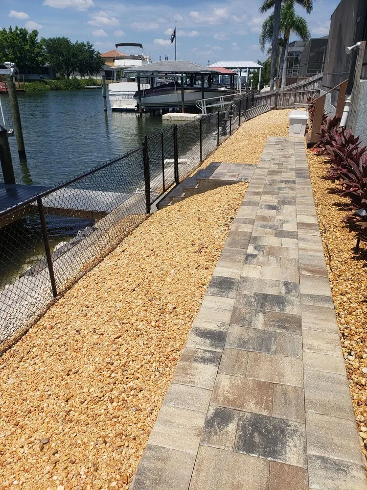 Local residential landscaping in Gibsonton, FL - Precision Fence and Landscaping