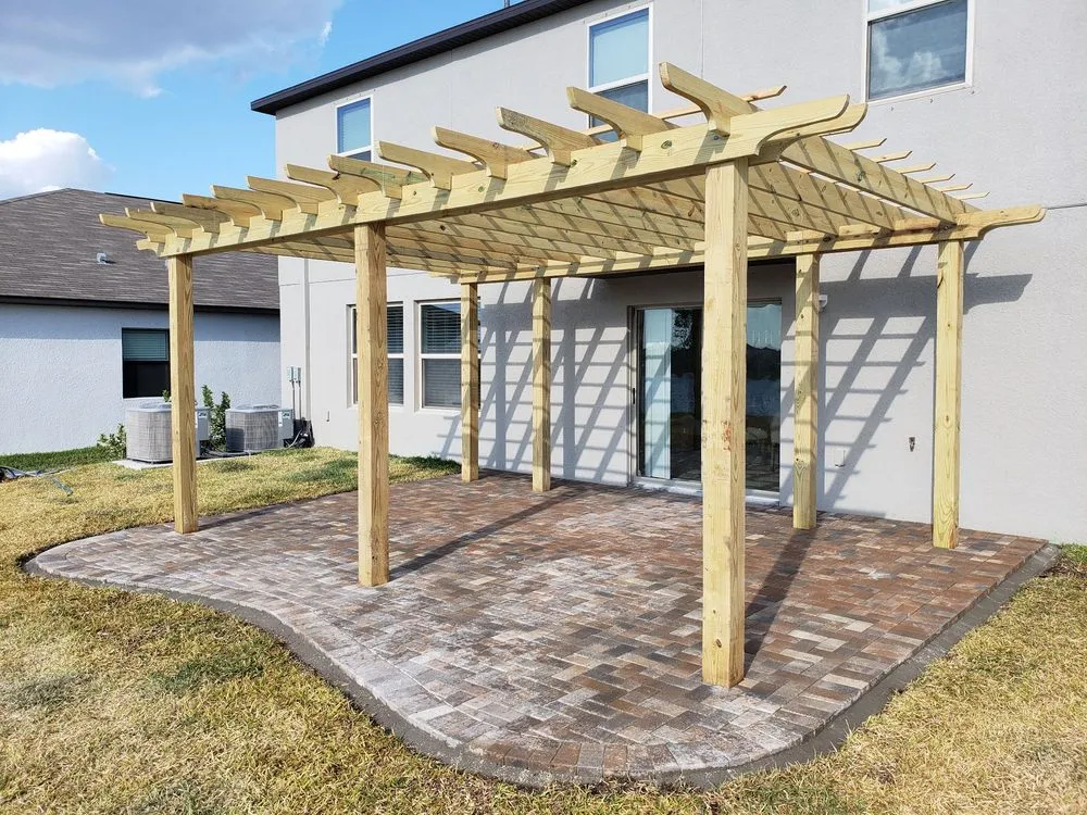 Professional landscape installation in Gibsonton, FL - Precision Fence and Landscaping