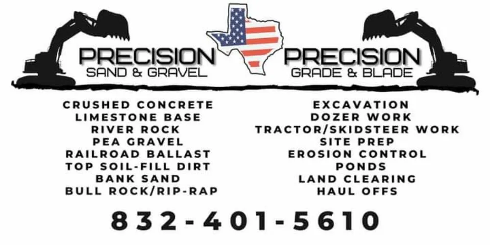 Trusted garden landscaping in Splendora, TX by Precision Grade & Blade