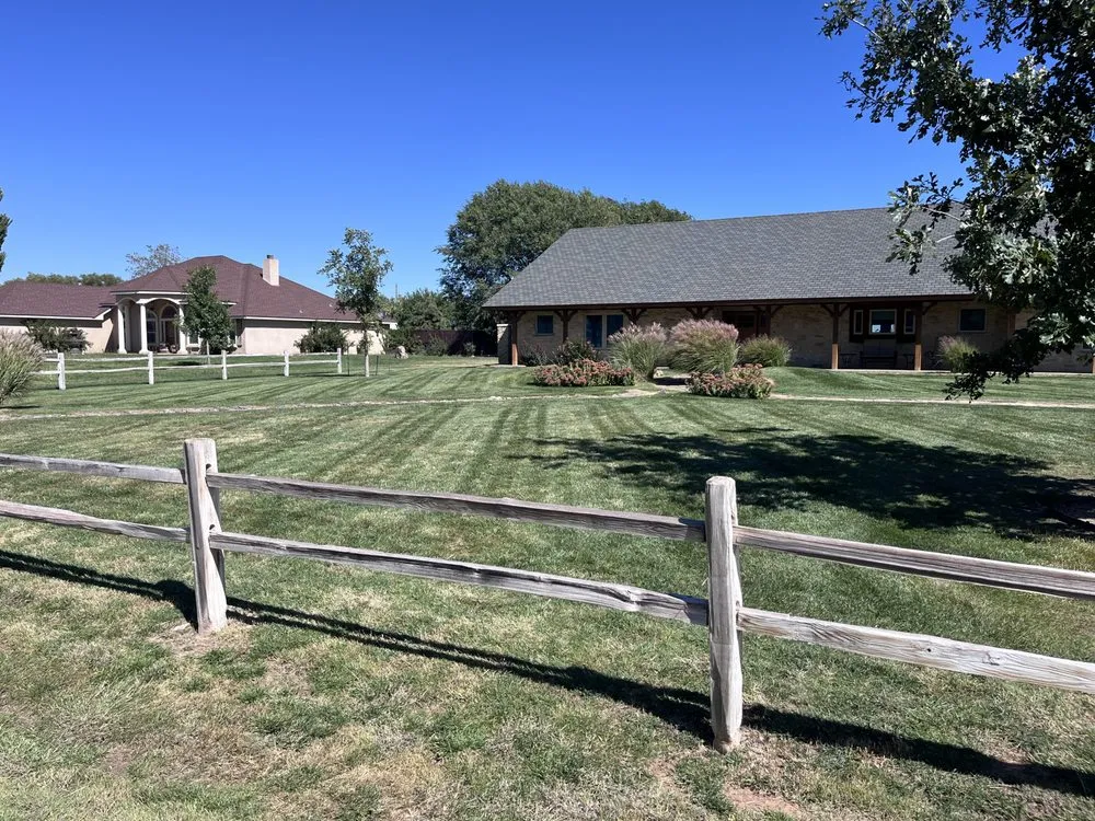Expert lawn mowing service in Dalhart, TX by Precision Grounds Maintenance