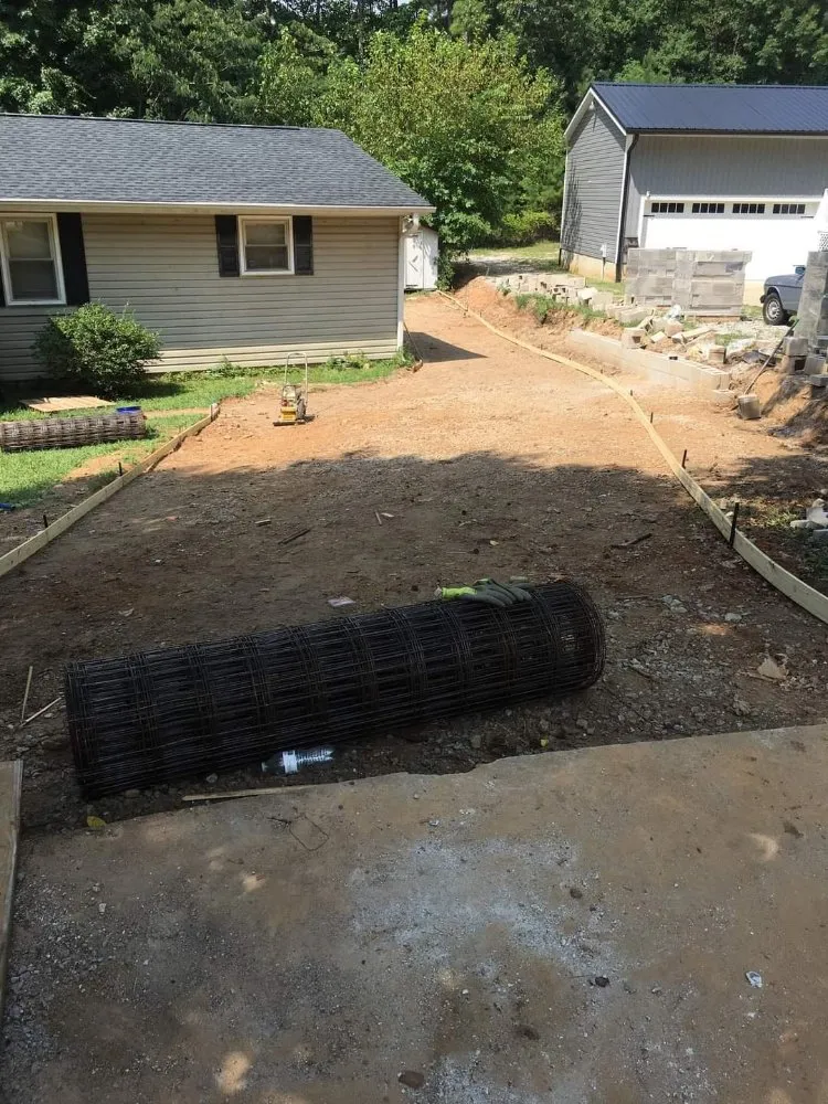 Custom residential landscaping in Raleigh, NC - Precision Land & Concrete
