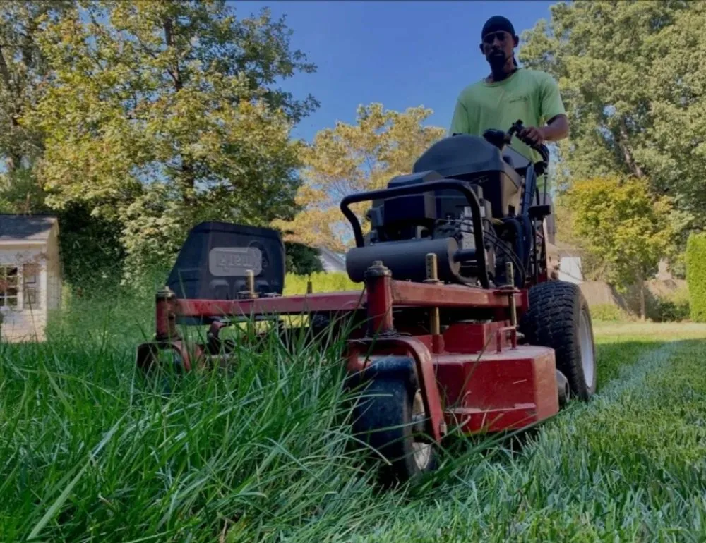 Custom lawn mowing service near you in Raleigh, NC by Precision Land & Concrete