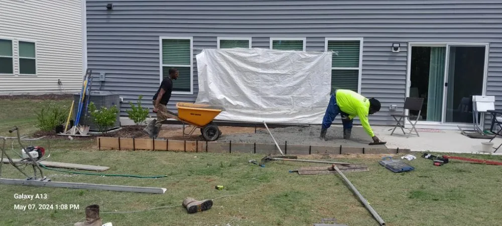 Local residential landscaping experts serving Raleigh, NC - Precision Land & Concrete