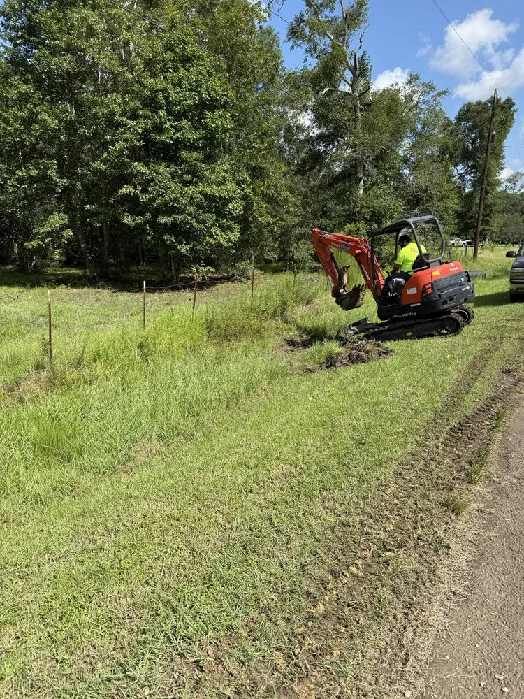 Top-rated outdoor landscaping experts serving Newton, TX - Precision Land & Dirt Works