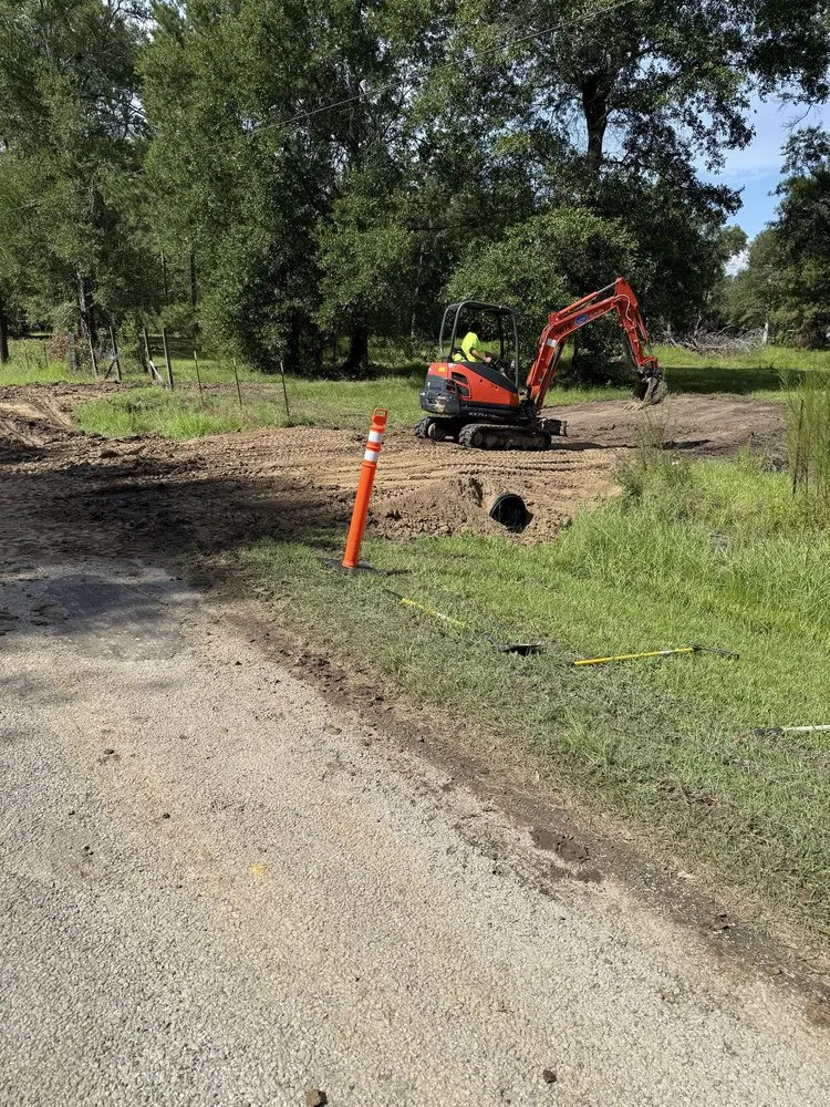 Local outdoor landscaping in Newton, TX - Precision Land & Dirt Works