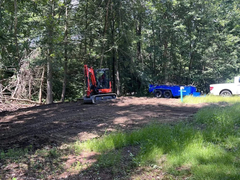 Trusted outdoor landscaping in Webster, MA by Precision Land Scraping