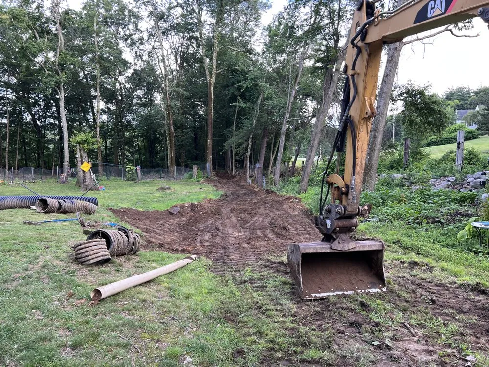 Reliable yard maintenance experts serving Webster, MA - Precision Land Scraping