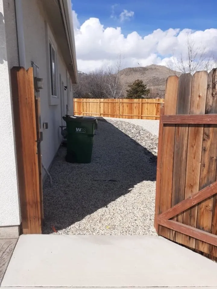 Professional yard maintenance with custom design in Carson City, NV by Precision Landscape & Earth Worx