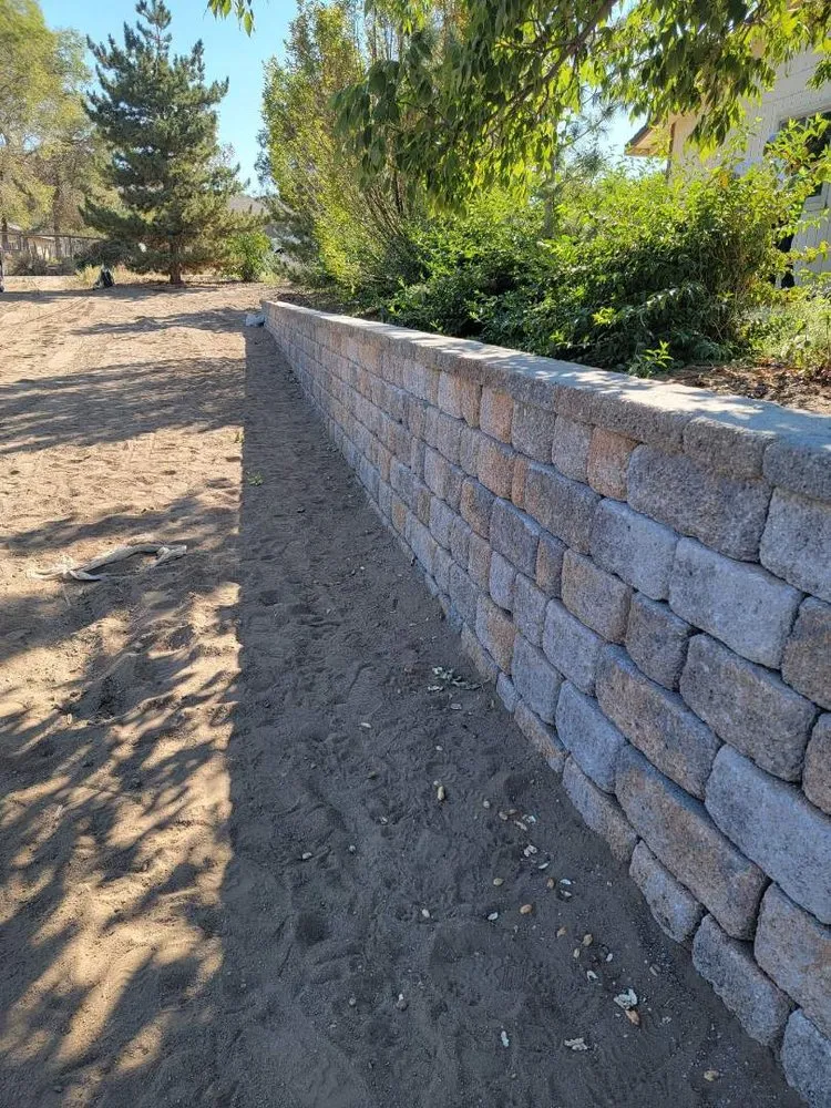 Custom outdoor landscaping in Carson City, NV by Precision Landscape & Earth Worx