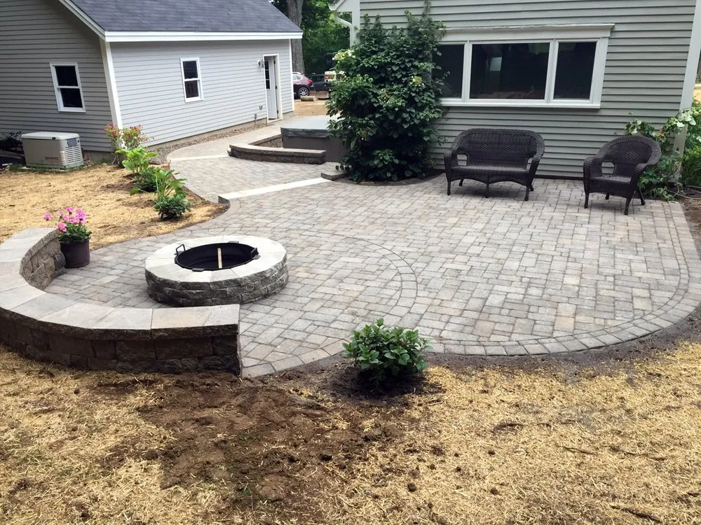 Affordable residential landscaping in Scarborough, ME by Precision Landscape & Excavation