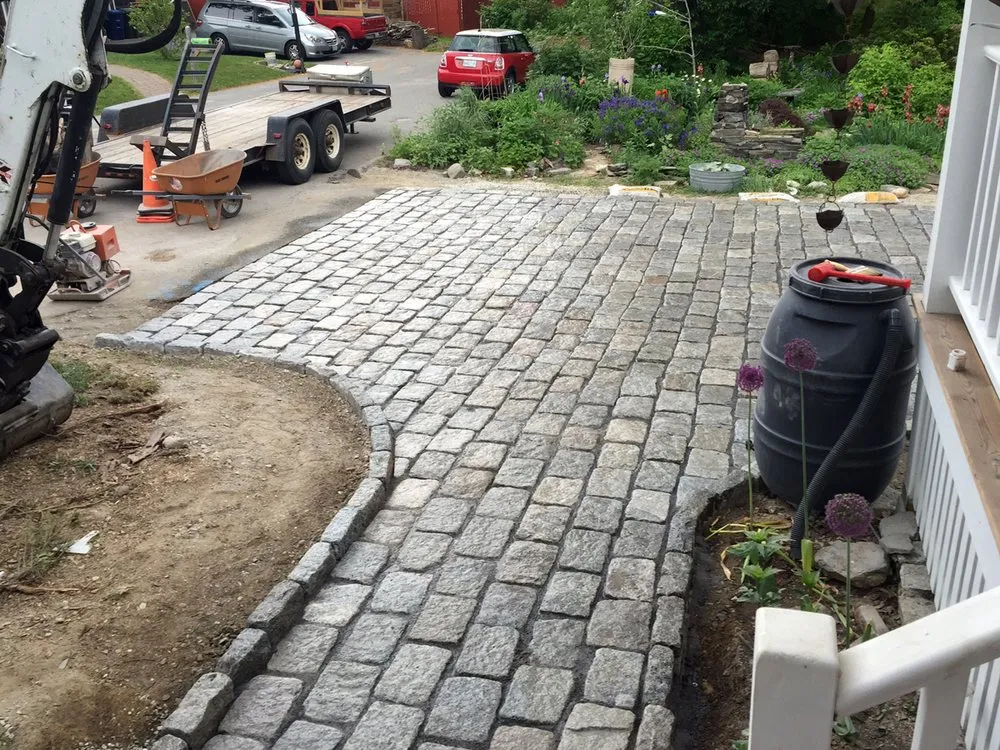 Affordable landscape installation for year-round maintenance across Scarborough, ME - Precision Landscape & Excavation