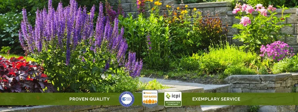 Reliable lawn care service with custom design across Scarborough, ME - Precision Landscape & Excavation