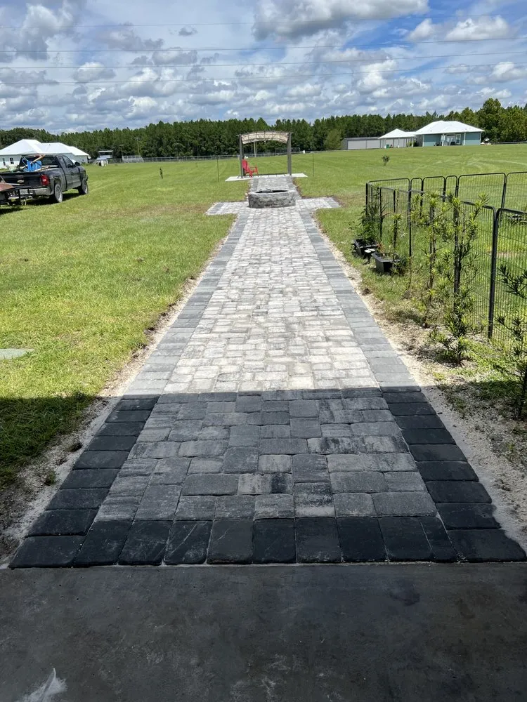 Custom yard cleanup service for year-round maintenance across Trenton, FL - Precision Landscape and Hardscape