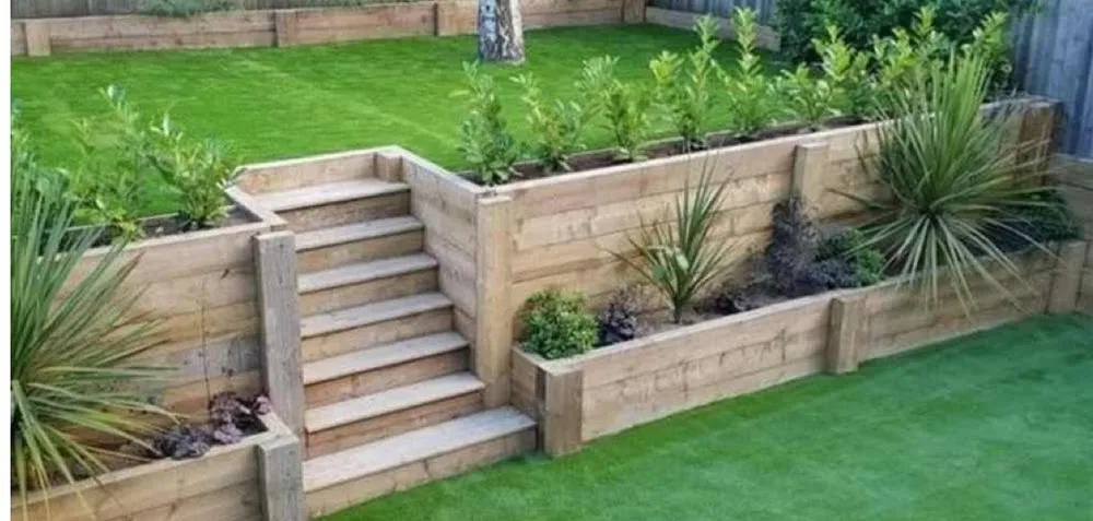 Expert garden landscaping with custom design in Banner Elk, NC by Precision Landscape Lawn and Home Maintenance