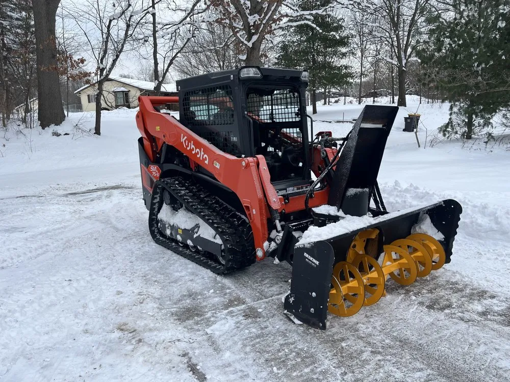 Custom landscape installation for residential properties in Comstock Park, MI by Precision Landscape Management