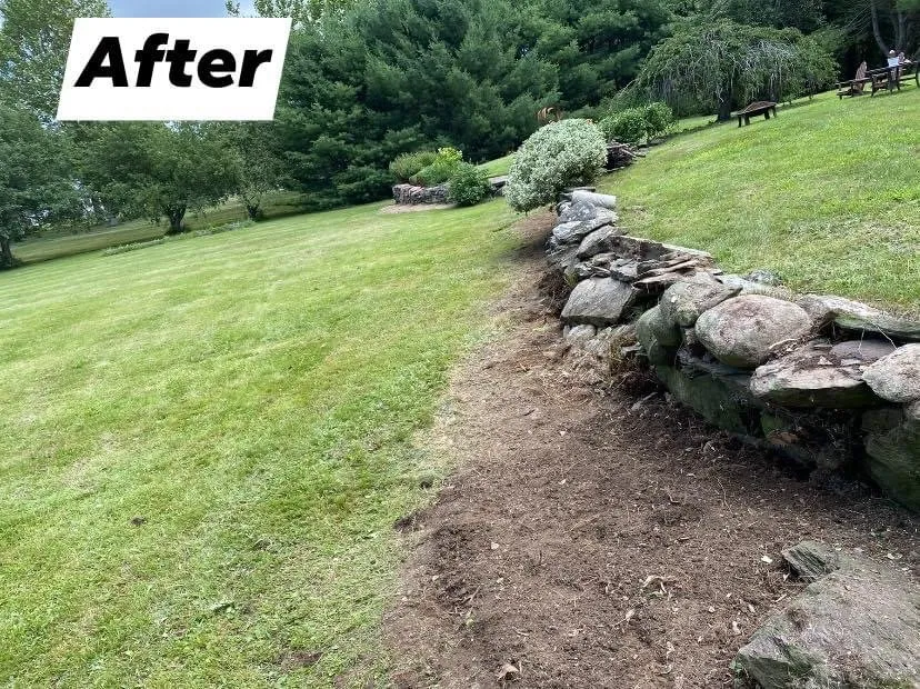 Expert lawn mowing service for year-round maintenance in Dresden, ME by Precision Landscape Solutions