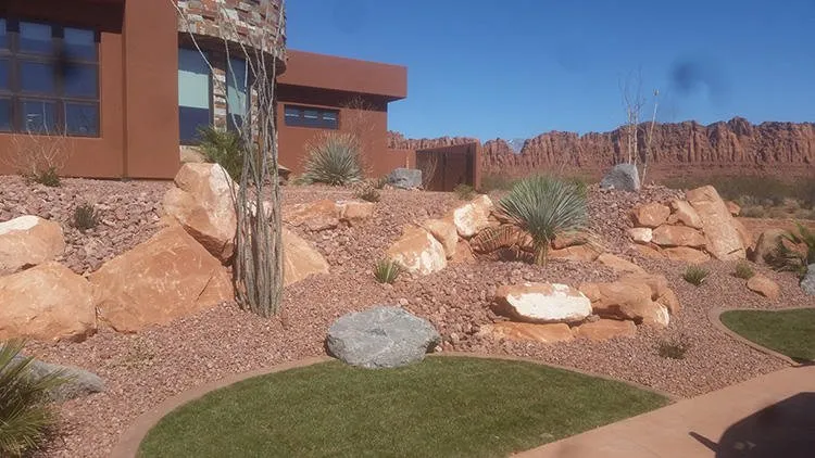 Affordable lawn care service experts serving St George, UT - Precision Landscape