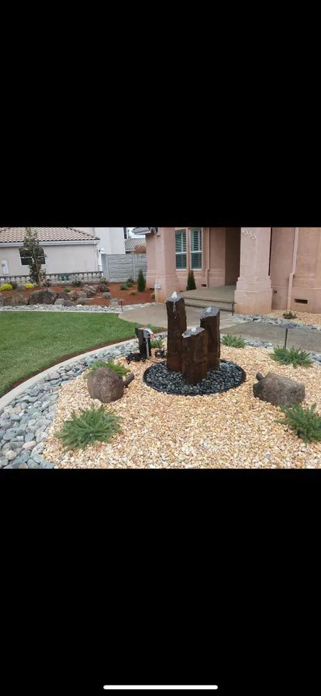Reliable yard maintenance with custom design across Redding, CA - Precision Landscapes