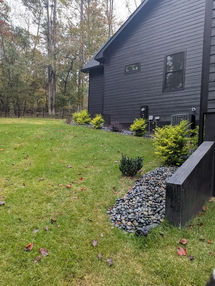 Affordable yard cleanup service for year-round maintenance in Gainesville, GA by Precision Landscaping & Concrete