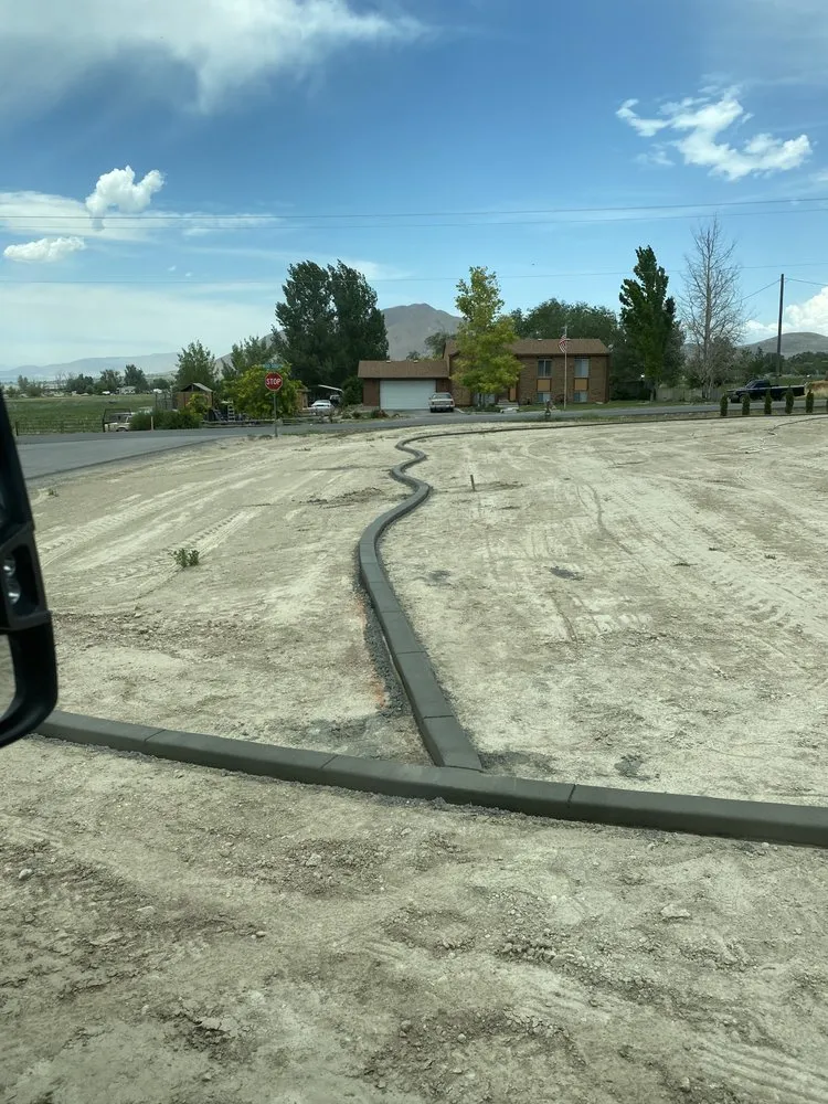 Professional yard cleanup service with custom design in Payson, UT by Precision Landscaping & Concrete