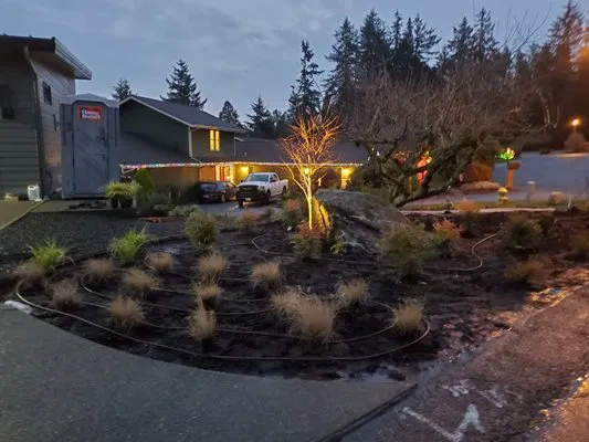 Precision Landscaping & Excavation Logo