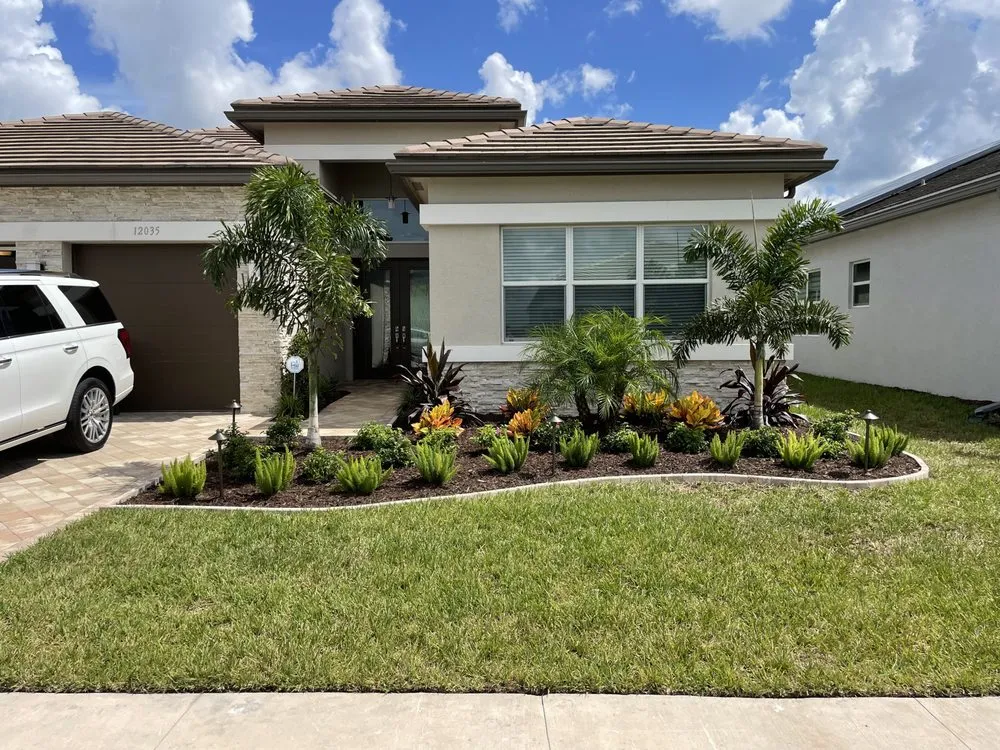 Custom landscape installation for outdoor upgrades across Alva, FL - Precision Landscaping and Design