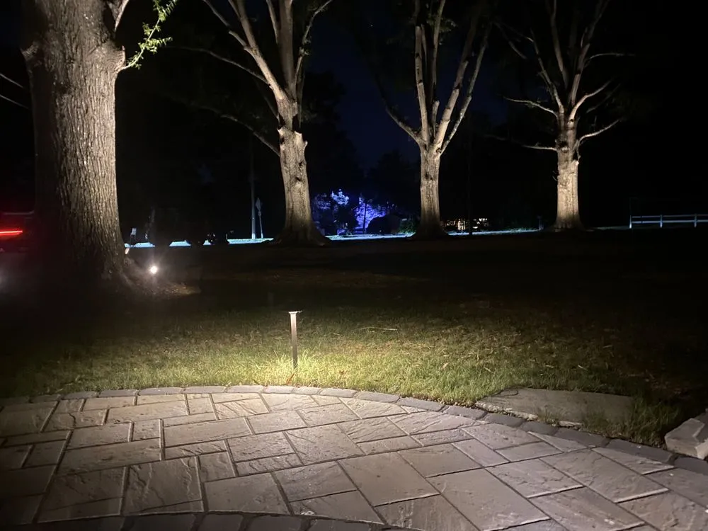 Custom residential landscaping with custom design in Granite Falls, NC by Precision Landscaping And Design