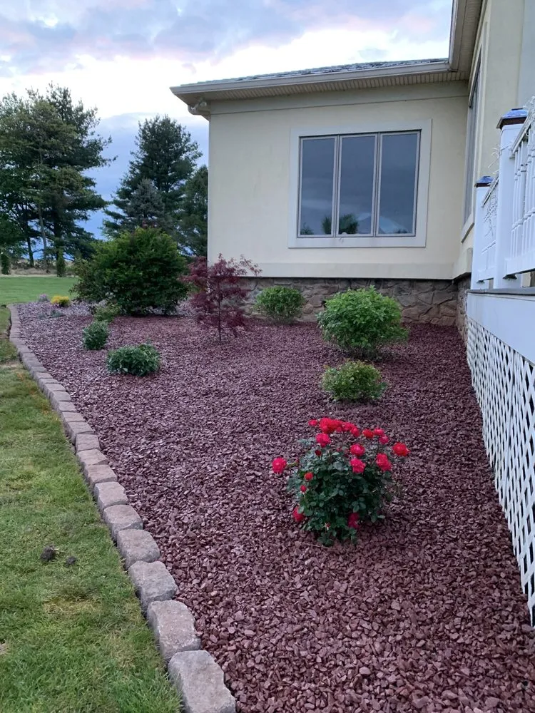 Professional lawn mowing service for residential properties across Mechanicsburg, PA - Precision Landscaping and Tree Service