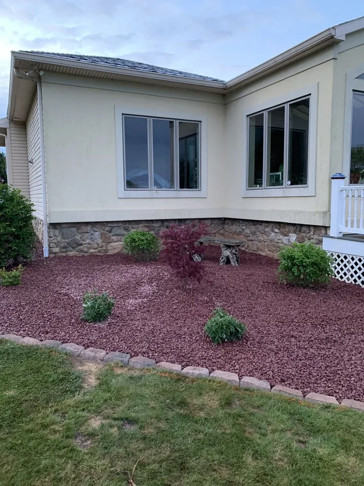 Custom outdoor landscaping in Mechanicsburg, PA by Precision Landscaping and Tree Service