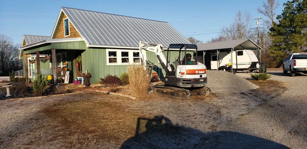 Local outdoor landscaping for residential properties in Mooreville, MS by Precision Lawn & Land Restoration