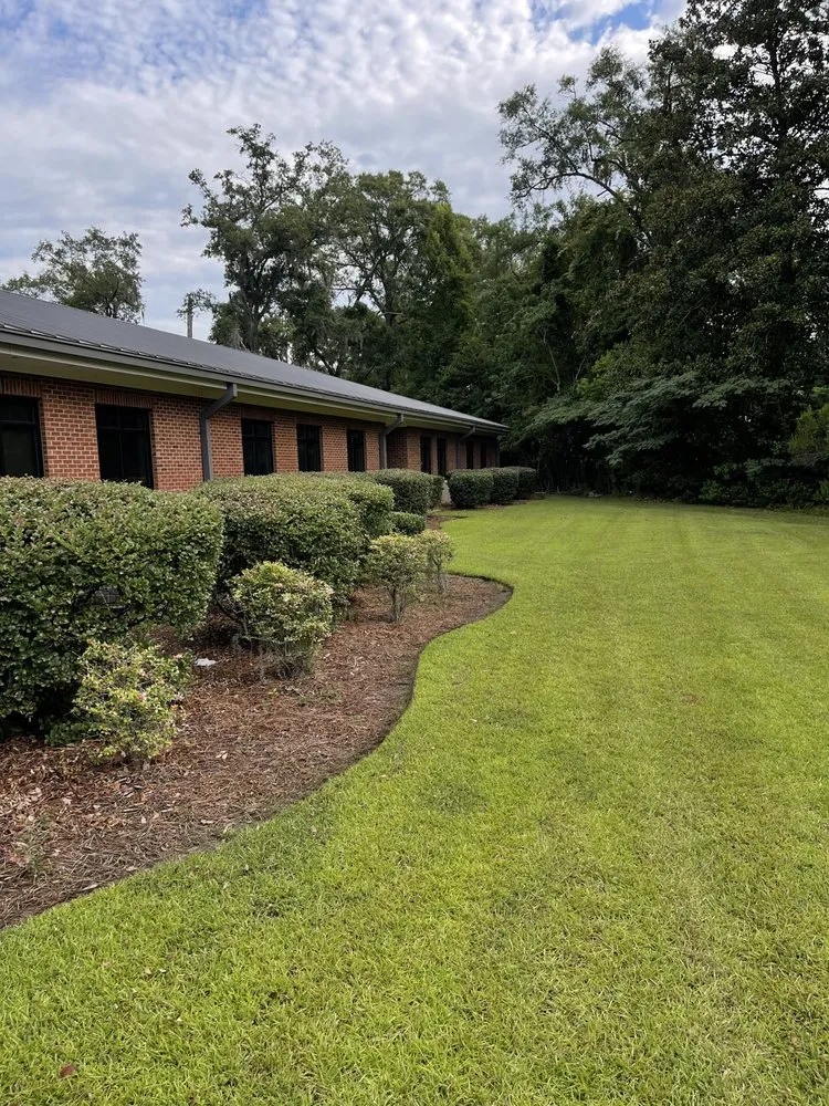 Professional landscape installation in Jesup, GA by Precision Lawn & Landscape