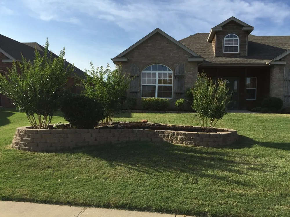 Professional landscape design in Bentonville, AR by Precision Lawn & Landscaping