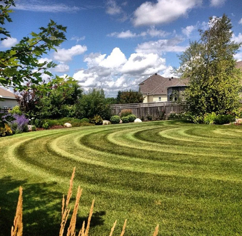 Professional outdoor landscaping for year-round maintenance in Fergus Falls, MN by Precision Lawn & Property Maintenance
