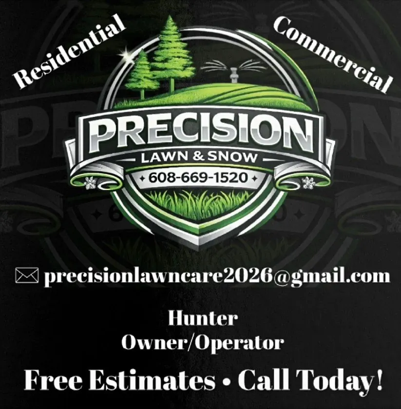 Trusted lawn care service near you in Cambria, WI by Precision Lawn & Snow