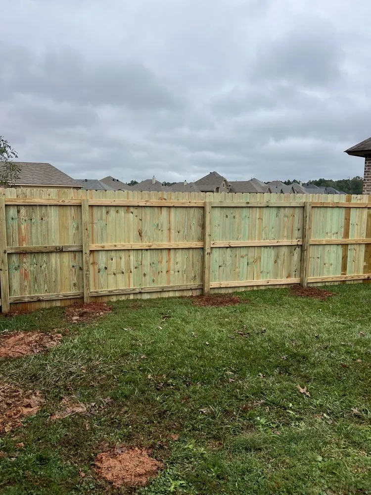 Expert outdoor landscaping in Haughton, LA by Precision Lawn and Fence