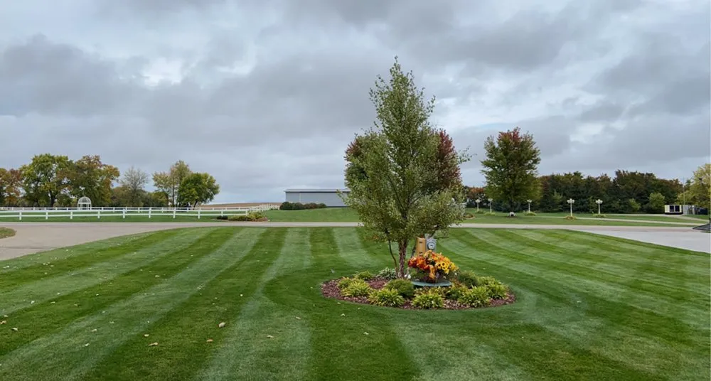 Local garden landscaping in Spicer, MN by Precision Lawn and Labor