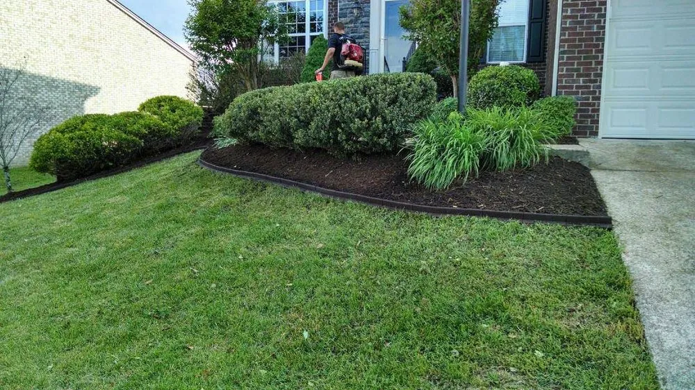 Expert garden landscaping for residential properties in Christiana, TN by Precision Lawn Care & Landscaping